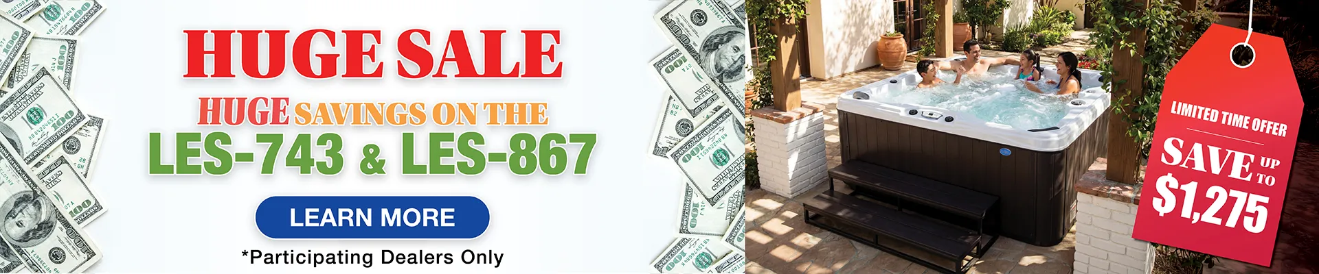 Calspas hot tub being used in a family setting - Lake Stevens